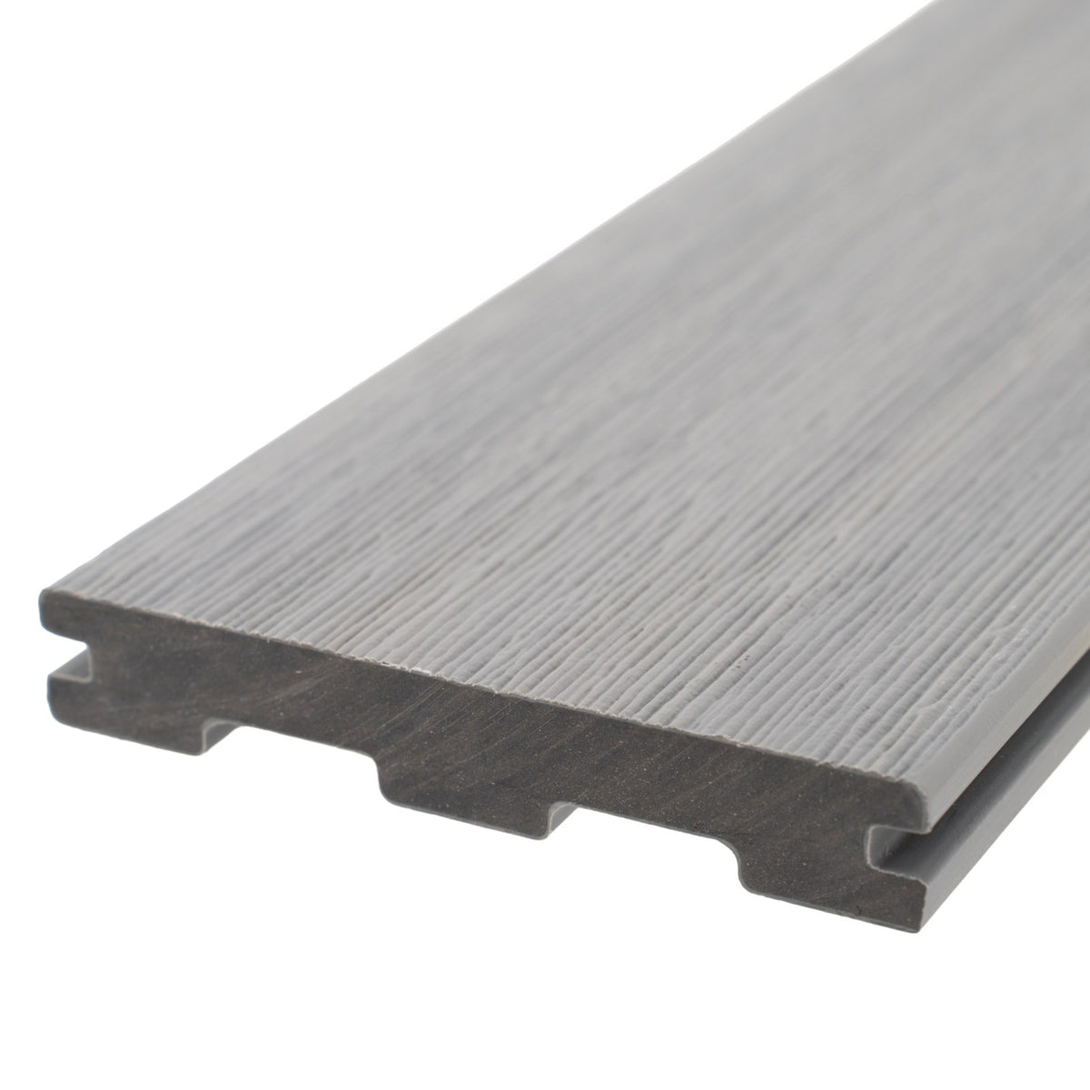 WoodEvo HOME Composite Decking 138 x 23mm x 5.4m — Grooved Board