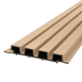 WoodEvo 186mm Composite Castellated Cladding Board Vic Ash