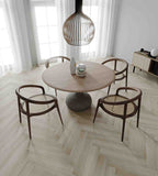 White Haze Hybrid Flooring 7mm Sample