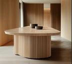 American Oak Veneer Half Round Product