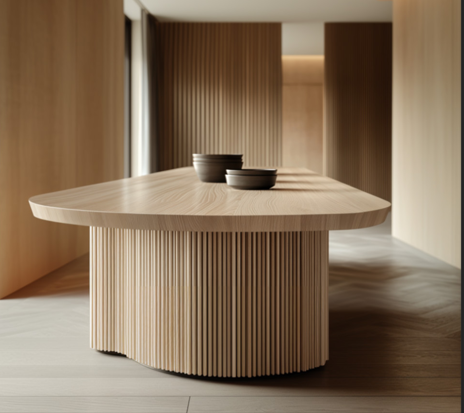 American Oak Veneer Half Round Product