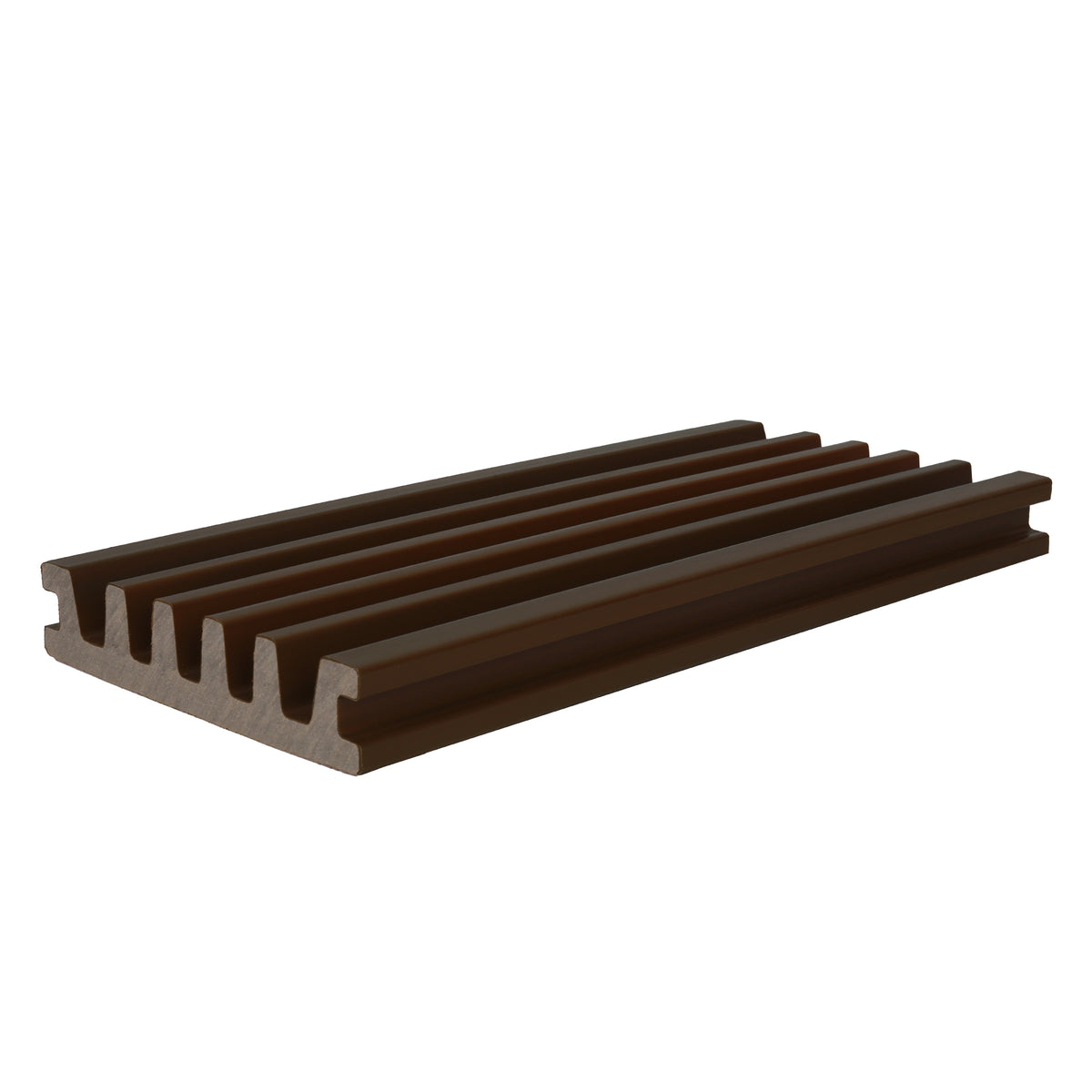 NewTechWood Avenue | Grooved Teak Composite Decking