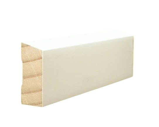 Bevel Skirting FJ Pine Primed