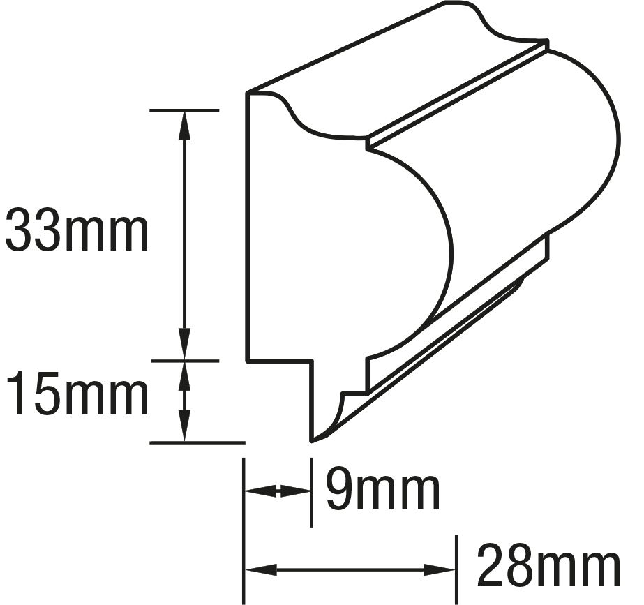 easyDADO Classic rebated profile