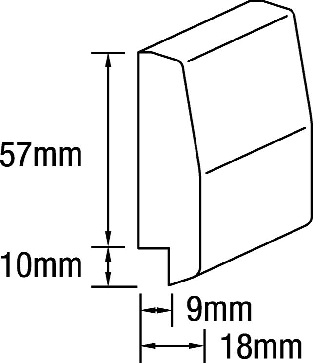 easyDADO Vogue rebated profile