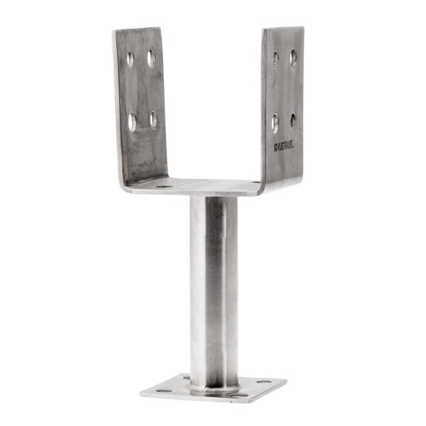 Galvanised Post Stirrups (Decking Stirrups) 90mm and 115mm