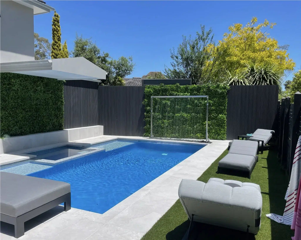 swimming pool in house