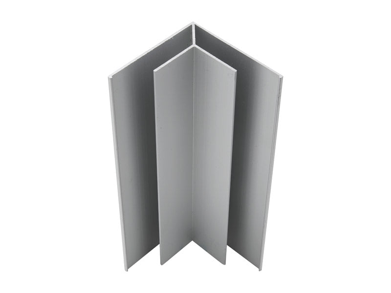 Weathertex Aluminium Flanged LF Corner 3.66m