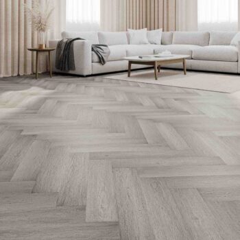 Lilac Grey Hybrid Flooring 7mm - Straight Sample