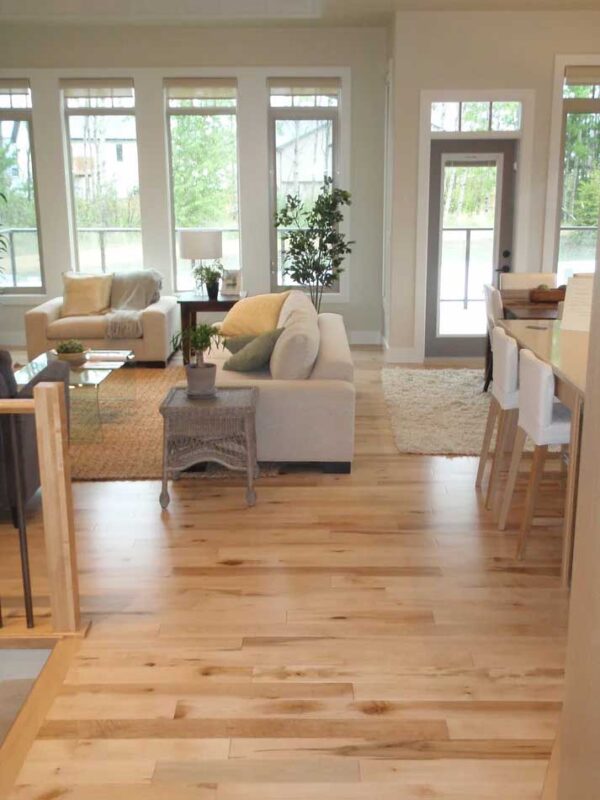 Hickory Solid Timber Flooring Example