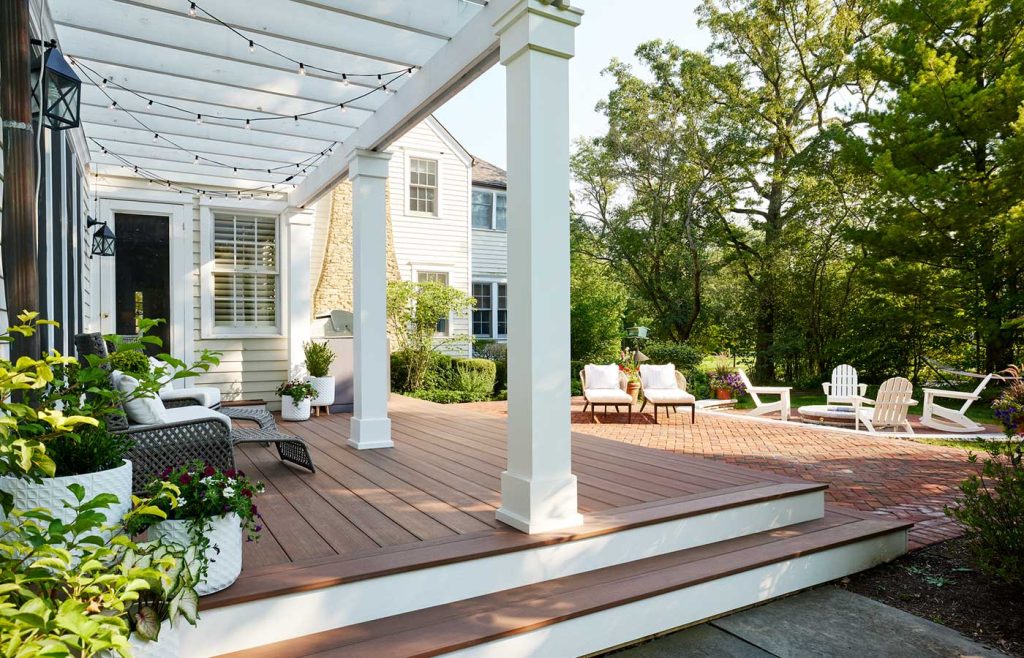 Timbertech Inspiration Timbertech ADVANCED Vintage Recycled Decking - Greenhill