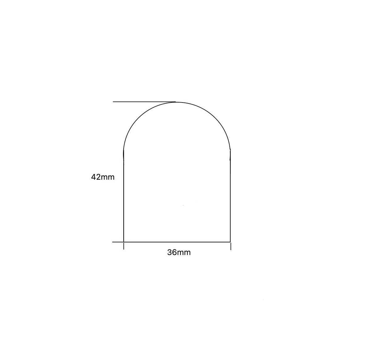 Hardwood Timber Batten Arch Dar draw