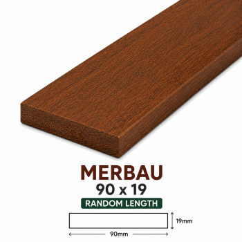 Merbau Decking 90x19 Random