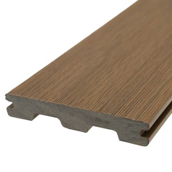 WoodEvo HOME Composite Decking 138 x 23mm x 5.4m — Grooved Board